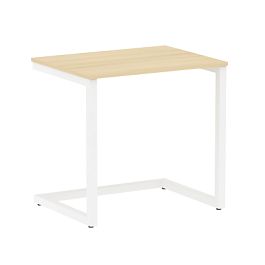 Home Office Стол письменный VR.SP-2-78 Акация/Белый металл 780*600*750 - Фото предпросмотра