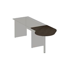 Брифинг-приставка без опоры Формула ФР 474 венге темный - Фото предпросмотра