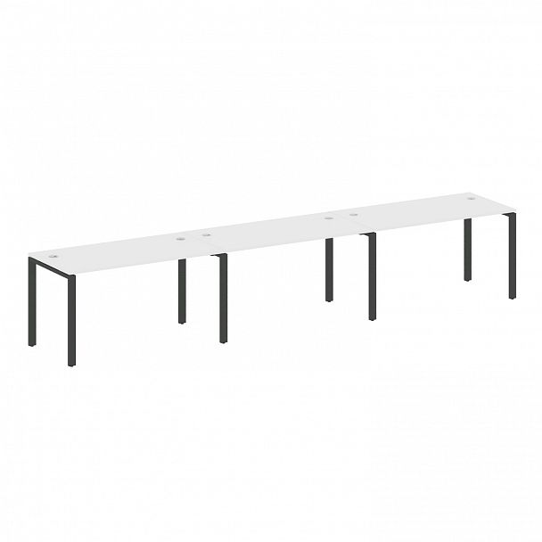 Рабочая станция "Metal System" БП.СМ-3.3 белый/антрацит - Вид 1