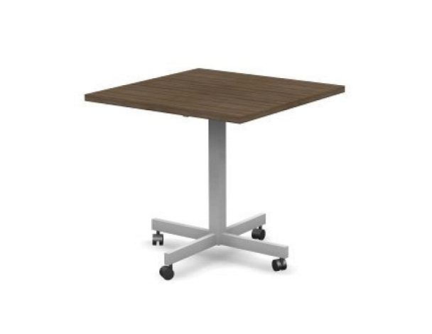 EUROPE/ЕВРОПА RE031-80х80 Мобильный стол 800x800x750 Орех Вармия - Вид 1