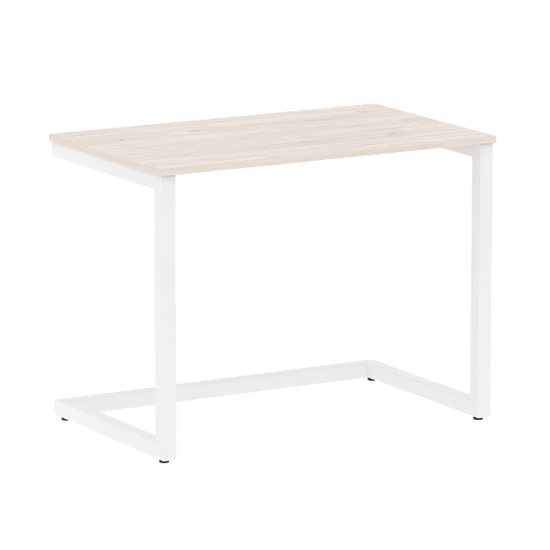 Home Office Стол письменный VR.SP-2-98 Денвер светлый/Белый металл 980*600*750 - Вид 1
