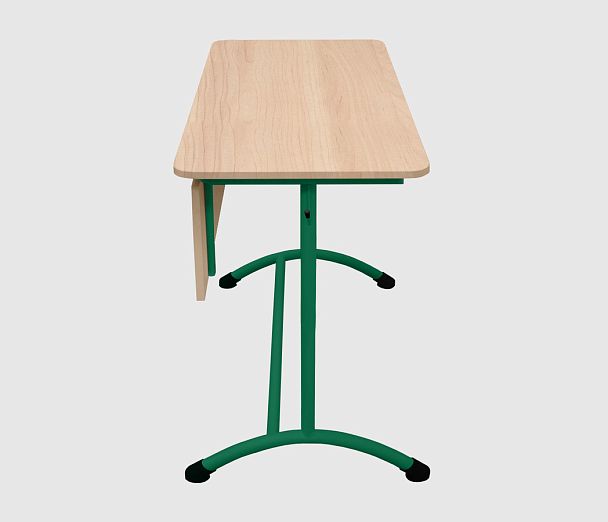 Стол ученический Мега ЛДСП 2М (Н), двухместный, нерегулируемый, с экраном ЛДСП (дополнительные цвета RAL), гр.7 - Вид 3