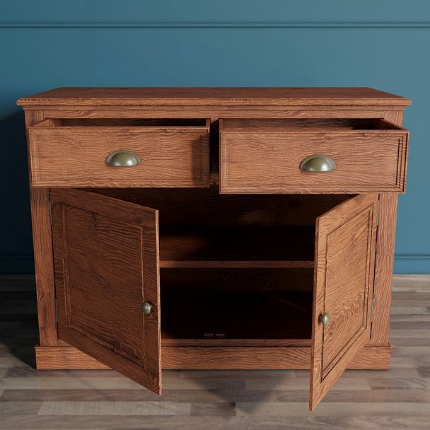 Комод 2 двери "Palermo natural" PL1026OAK - Вид 2