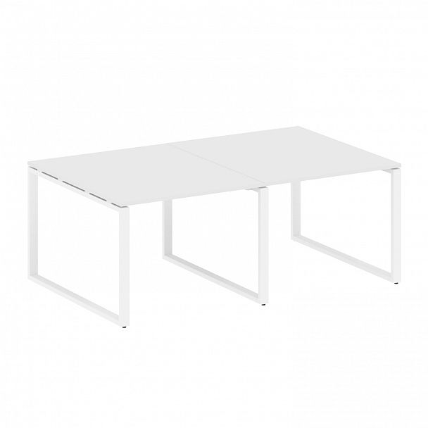 Стол для переговоров "Metal System" БО.ПРГ-2.1 белый - Вид 1