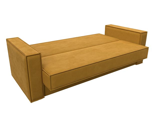 Диван-книжка Куба Велюр желтый - Вид 7