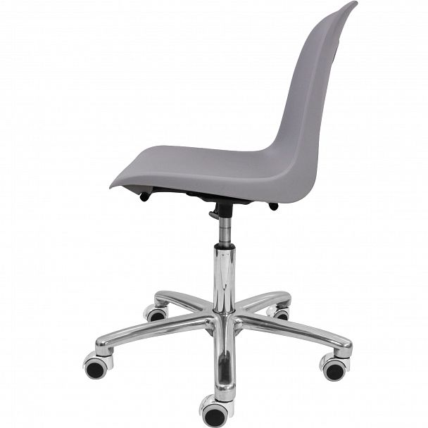 Кресло "Venezia SW на крестовине CINA алюминий", серый - Вид 2