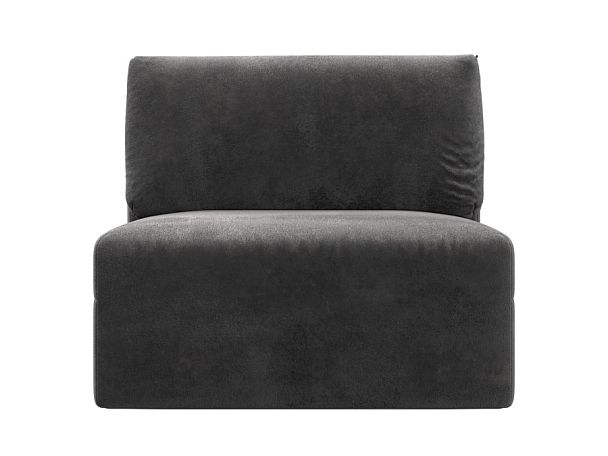 Модуль диван Лига-060 НПБ Велюр серый - Вид 1