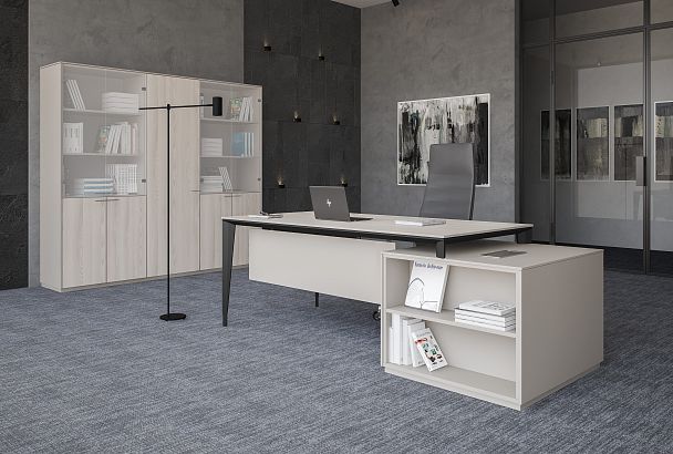 Стол журнальный Atlas 1400x700x435 бренсон трюфель - Вид 8