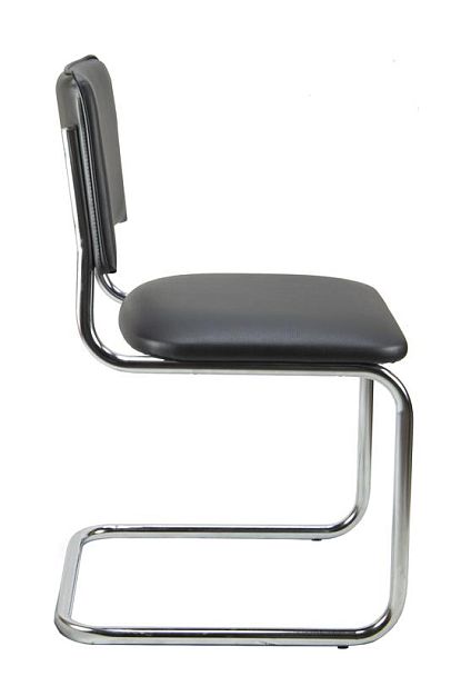 Стул Сильвия 02S Черный/Металл Хром гальв. - Вид 2