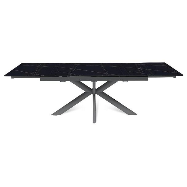 Стол раскладной Strong (160+40+40), керамика матовая Black Gold - Вид 5