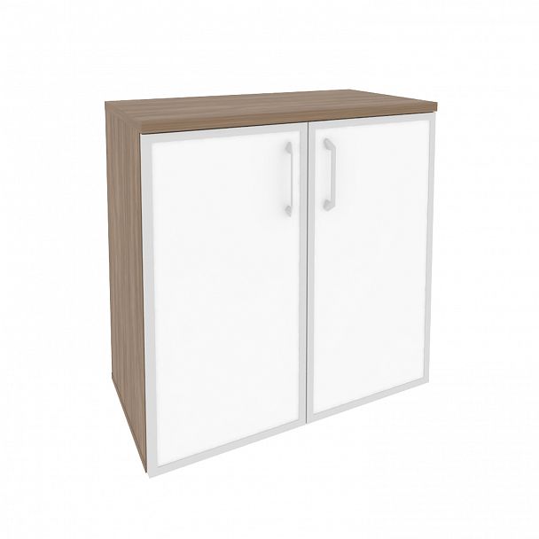 Шкаф "Onix" O.ST-3.2 R white/black дуб аризона - Вид 2