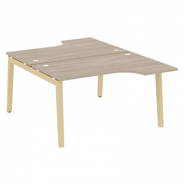 Рабочая станция "Onix wood" OW.D.SA-2 дуб аттик/дуб светлый - Вид 1