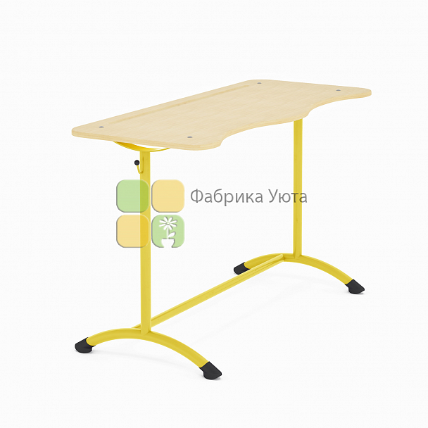 Парта двухместная ЭКСТРА (Р) рег., без наклона (1-3 гр) - Вид 2