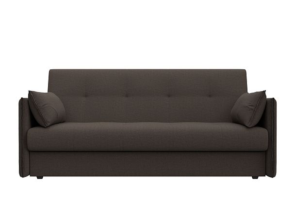 Диван-книжка Лига-018 Рогожка коричневый - Вид 2