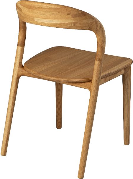 Стул деревянный из массива дуба Соул Дуб светлый - Вид 5