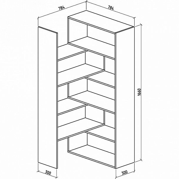 Стеллаж Фрегат-1 - Вид 5