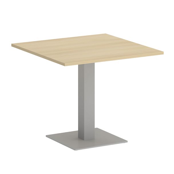 Home Office Стол квадратный VR.SP-5-90.2 Акация/Серый металл 900*900*750 - Вид 1