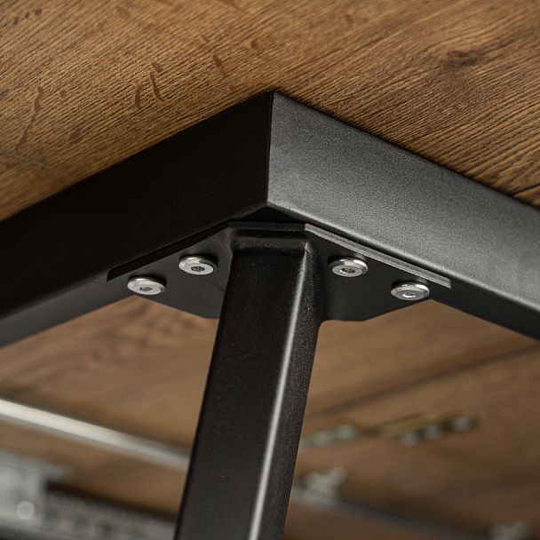 Стол раздвижной Арманд 1400*800, лдсп Дуб Галифакс табак - Вид 8