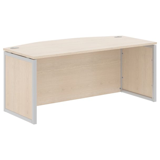 Стол руководителя XQPET 189H Бук Тиара/Алюминий 1800х914х750 XTEN-QP - Вид 1