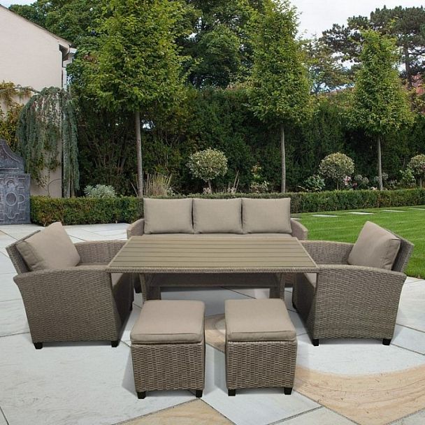 Набор уличный AFM-310B Beige/Grey - Вид 2