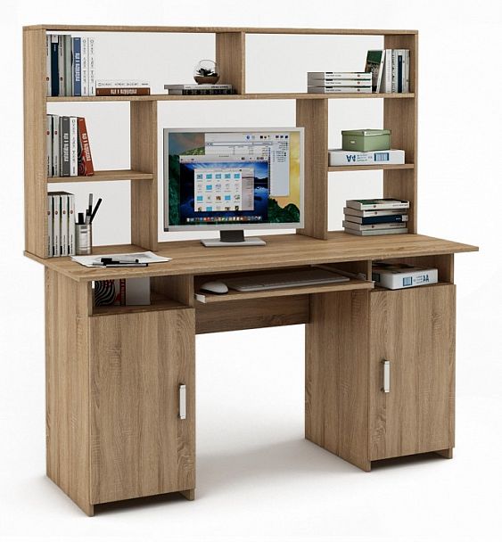 Стол компьютерный Лайт-6К СН - Вид 1