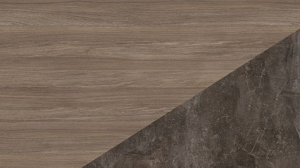 Тумба подкатная 2 ящика B-tone 45x45x62,2 сосна бетон светлый - Вид 5