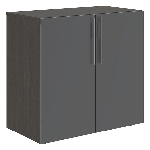 Тумба с фригобаром СП-064-25-08 Серый глянец/Дуб Мореный 940х500х900 KANON - Вид 1