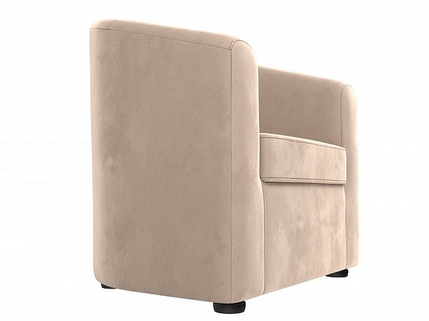Кресло Норден (полностью велюр бежевый) - Вид 3