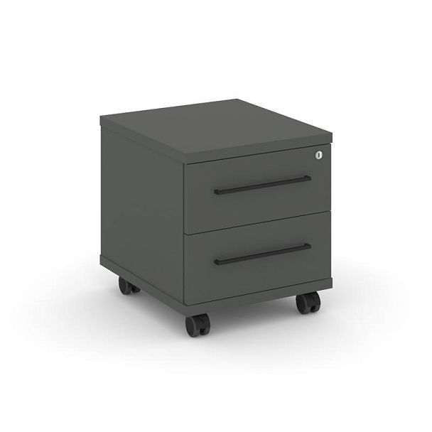 Rift Тумба мобильная усиленная RF.TM-001 Антрацит/Металл Черный 416*460*448 - Вид 1