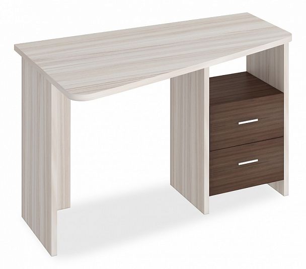 Стол письменный Домино Лайт СКЛ-Трап120 Карамель/Шамони левый - Вид 1
