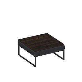 Журнальный стол, дуб ристретто Мейджик / Magic Mg/table ткань чёрная AU 21 - Фото предпросмотра