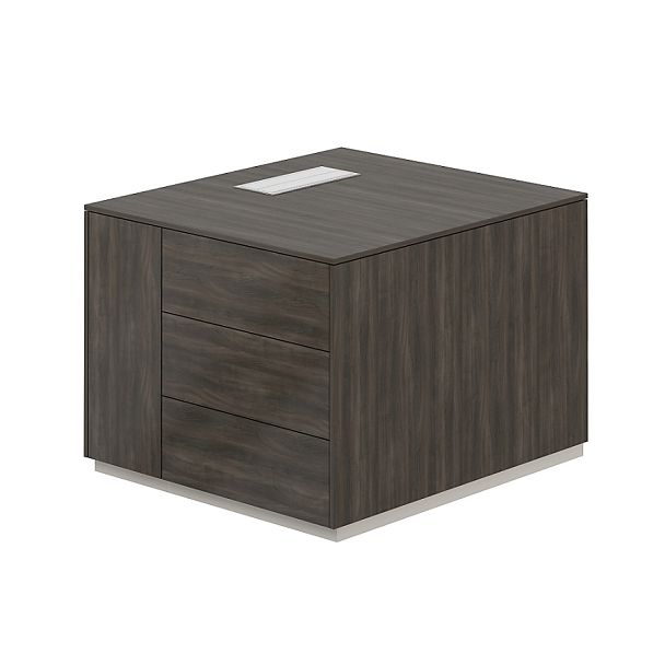 Тумба опорная Atlas 800x900x630 обвязка BT, фасады BT, левая - Вид 1