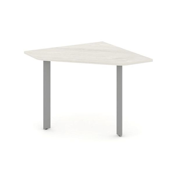 Style Project Next Угловой элемент переговорного стола SN-59.UPRG-001 Дуб Наварра/Металл Серый 980*980*750 - Вид 1