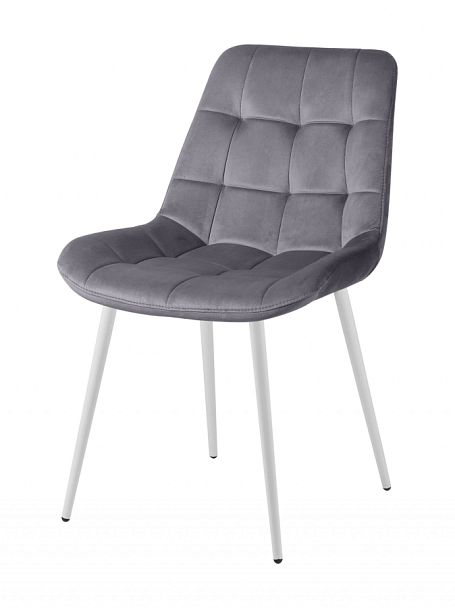 Комплект стульев Эйден, темно-серый H15/белый, 4 шт. - Вид 1