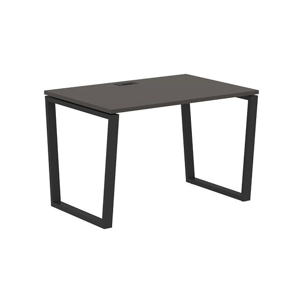 Стол прямой EVST 1180 Мокко/Черный 1160х800х750 EDIS - Вид 1