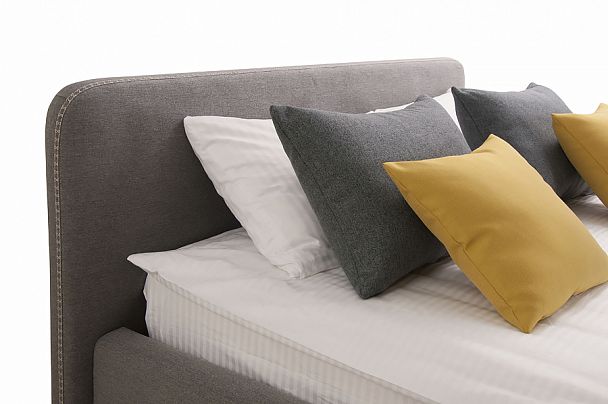 Кровать "Норвегия" серая - Вид 3