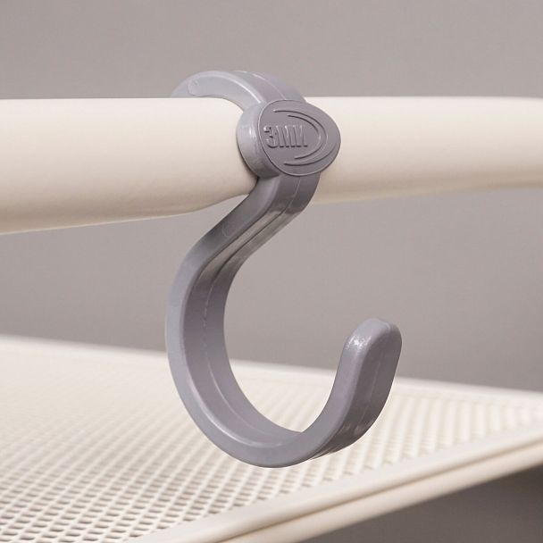 Стеллаж на металлокаркасе "Валенсия-14", 455х300х1205 мм, 4 полки, белый, СТВ14 Б - Вид 8