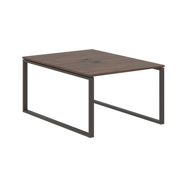 Стол 2-х местный EQWST 1116 Дуб Денвер тёмный/Мокко 1160х1606х750 EDIS - Вид 1