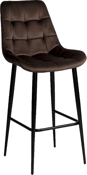 Комплект барных поворотных стульев Эйден, Confetti coffee/черный, 4 шт. - Вид 4