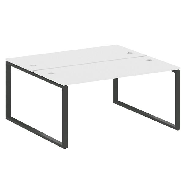 Metal System Р. ст. на О-образном м/к БО.РАС-СП-2.4 Белый/Антрацит металл 1600*1475*750 - Вид 1