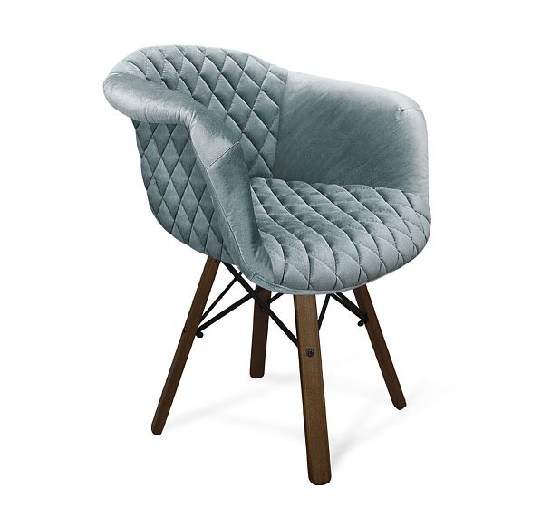 Стул Sheffilton SHT-ST31-C4/S70 аквамарин/темный орех/черный - Вид 2