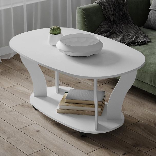 Стол Журнальный Консул-3 (900*560*600) белый - Вид 1