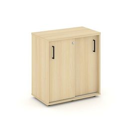 Стайл Проджект Тумба опорная/приставная SN.TOP-043 Акация Лорка/Черный Ручки 800*400*750 - Фото предпросмотра