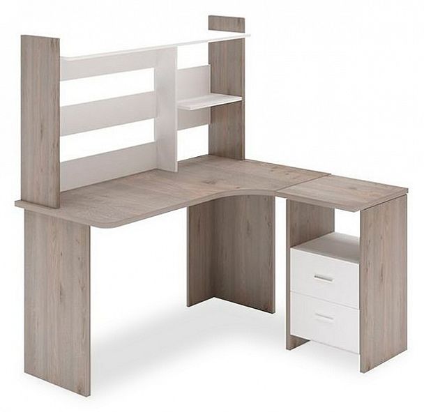 Стол компьютерный Домино Lite СКЛ-Угл130+НКЛ-130 - Вид 1