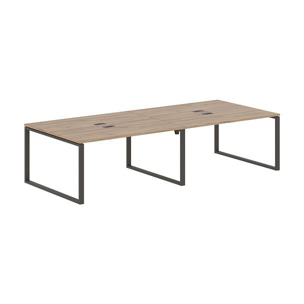 Стол 4-х местный EQWST 3113 Дуб Денвер светлый/Мокко 3126х1346х750 EDIS - Вид 1