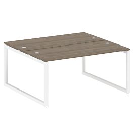 Metal System Quattro Р. ст. на О-образном м/к 50БО.РАС-СП-2.4 Вяз/Белый металл 1600*1475*750 - Фото предпросмотра