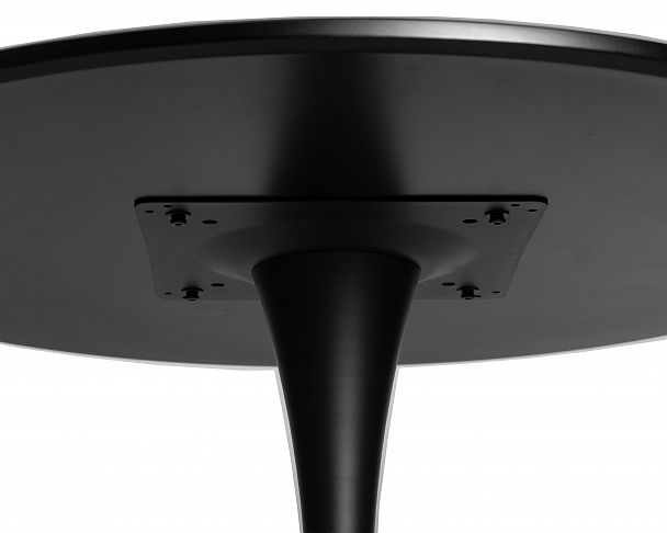 Стол обеденный MIA (черная столешница, черное основание) - Вид 4