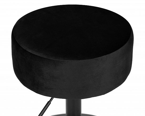 Пуф DOBRIN DANNY BLACK (черный велюр (MJ9-101)) - Вид 2