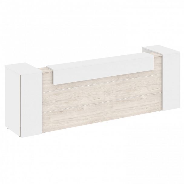 Ресепшн "Onix" O.R-K-11 денвер светлый/белый - Вид 2