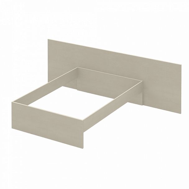 Кровать (необходимо ортопедическое основание) "Диана" ПК-ДН-КВ290х207/БМ/БО-В1-99 клен - Вид 1